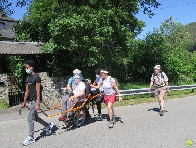 Randonnée joëlettes à Vresse